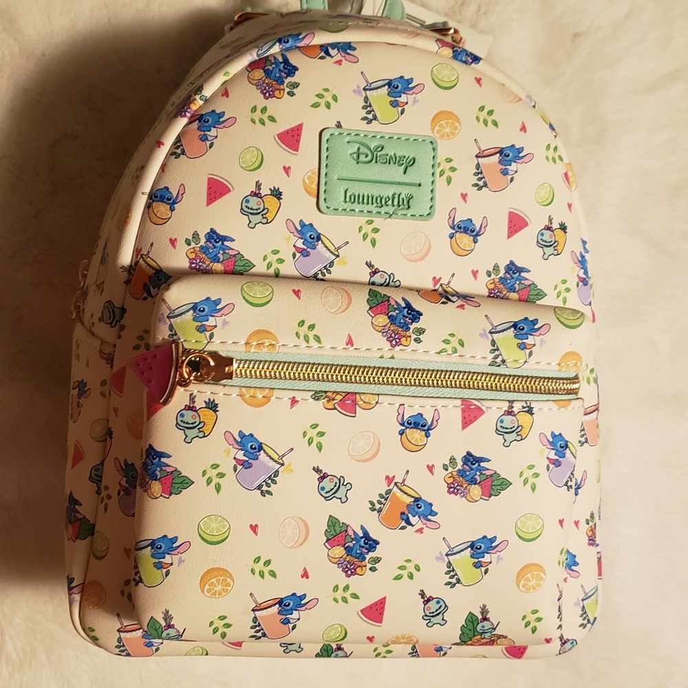 Disney loungefly lilo and stitch vacation vibes bag